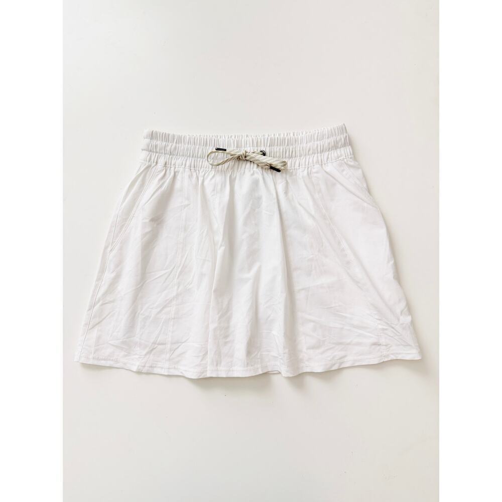 Vuori white high rise clementine pleated skirt - size small - Picture 2 of 7